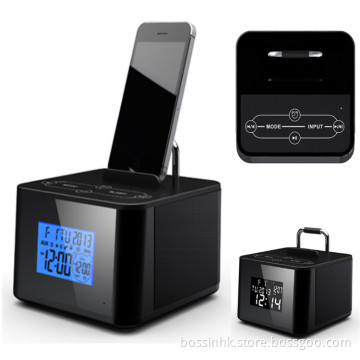 LCD Display Screen Mini Bluetooth Amplifier Speaker with Power Bank for Mobile Phone